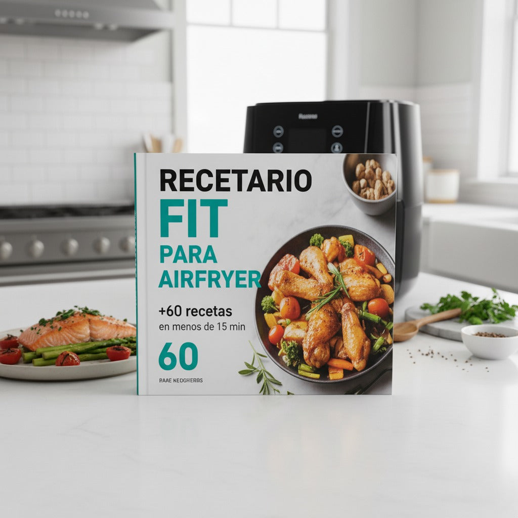 Recetario Fit para Airfryer + 6 bonos gratis solo por hoy